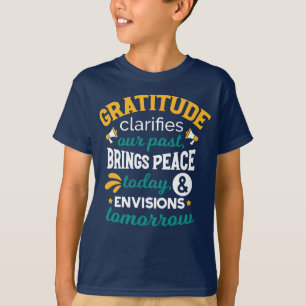 Camiseta Gratidão Traz Paz Hoje – Fé Positiva