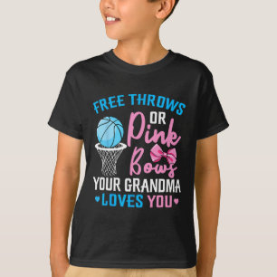 Camiseta Grátis ou Arcos Rosa A vovó ama o gênero
