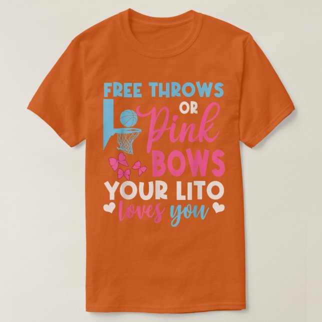 Camiseta Grátis Ou Arcos Rosa, Lito Te Ama De Gênero Rev (Frente do Design)