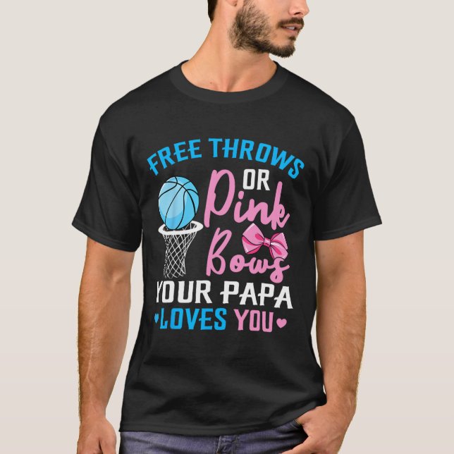 Camiseta Grátis ou Arcos Rosa Papá Te Ama Ré (Frente)