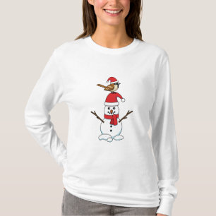 Camiseta Grátis Sparrow em Snowman