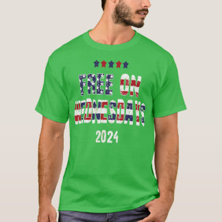 Camiseta Gratuito às quartas-feiras 2