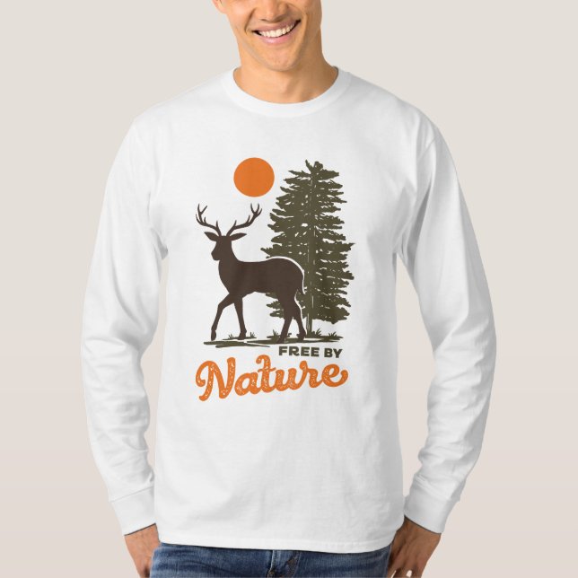 Camiseta Gratuito pela Natureza (Frente)