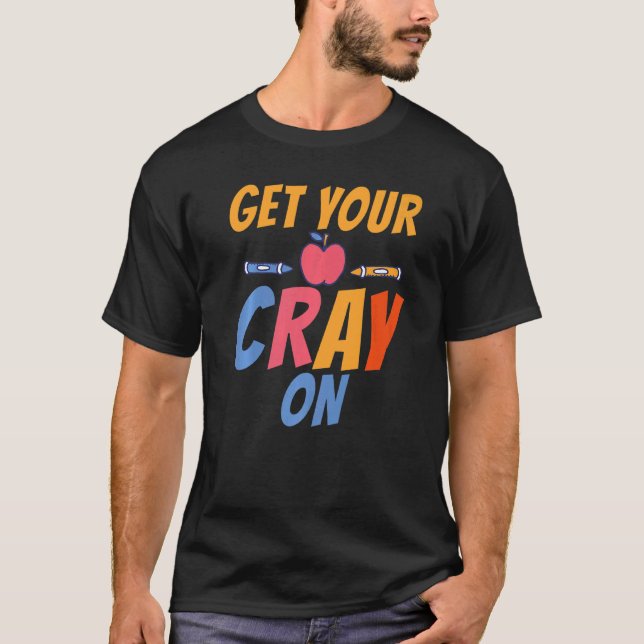 Camiseta Grau 1rua Recebe O Cray No Ensino Da Escola (Frente)