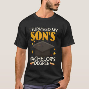 Camiseta Grau de Bacharel EU SOBREVIVI AO GRAU DE BACHAREL
