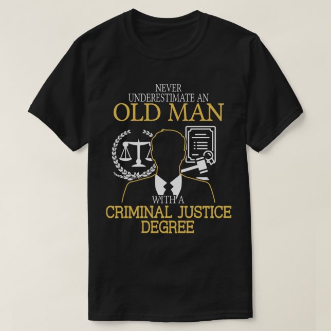 Camiseta Grau de Justiça Penal (Frente do Design)