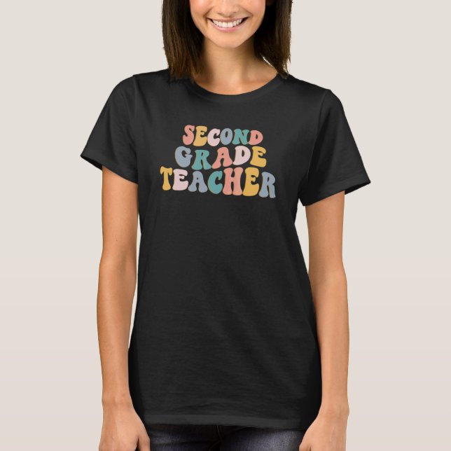 Camiseta Grau de segundo da Equipe de Professores do Segund (Frente)