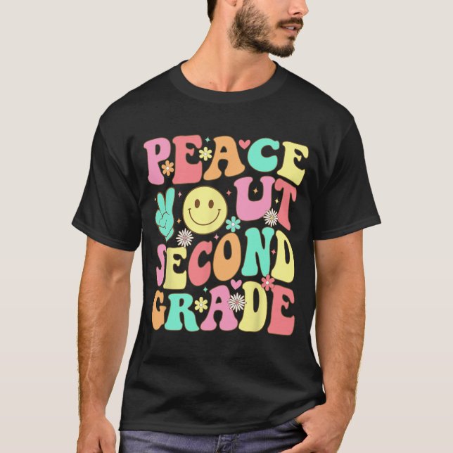 Camiseta Grau De segundo De Grau De Grau Secundário Do Últi (Frente)
