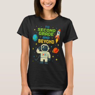 Camiseta Grau De segundo E Além Do Astronauta Boys Gamer Fi