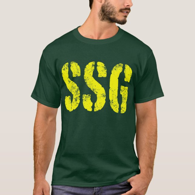 Camiseta Grau do sargento-mor SSG (Frente)