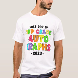 Camiseta Grau No Último Dia De Autografos Escolares