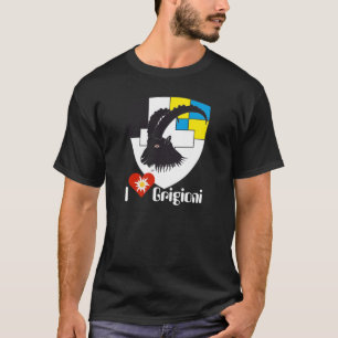 Camiseta Graubünden Grigioni Grischun Suíça Suisse Svizr
