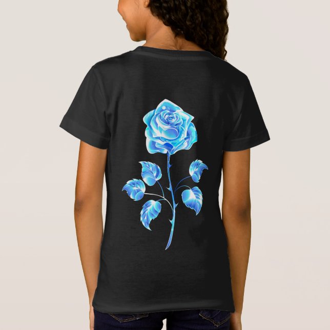 Camiseta Gravação de Rosa Azul (Verso)