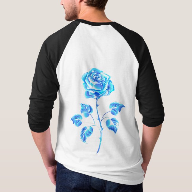 Camiseta Gravação de Rosa Azul (Verso)