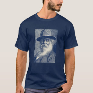 Camiseta Gravação de Walt Whitman