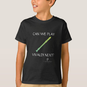 Camiseta Gravador de Pepino sem Espeto Unisex para Crianças