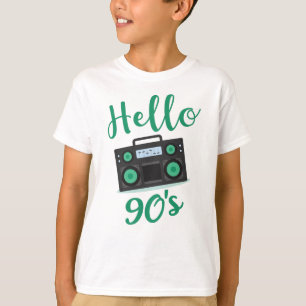 Camiseta Gravador de rádio dos anos 90