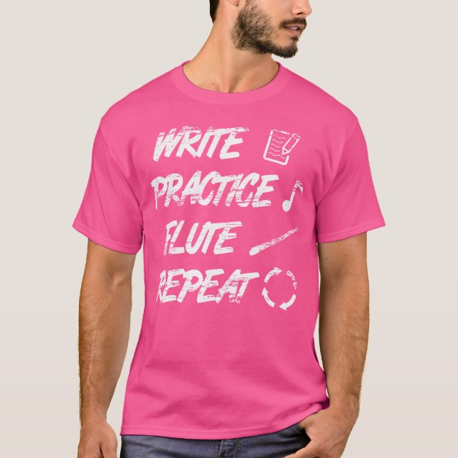 Camiseta Gravador Flute Player de Cotação (Frente)