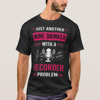 Camiseta Gravadores de Gravador de Vinho