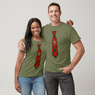 Camiseta Gravata Kerr Scottish Badge & Tartan