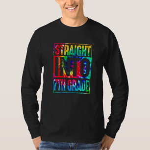 Camiseta Gravata Tie Dye Arco-íris Direto Para a 7ª Série D