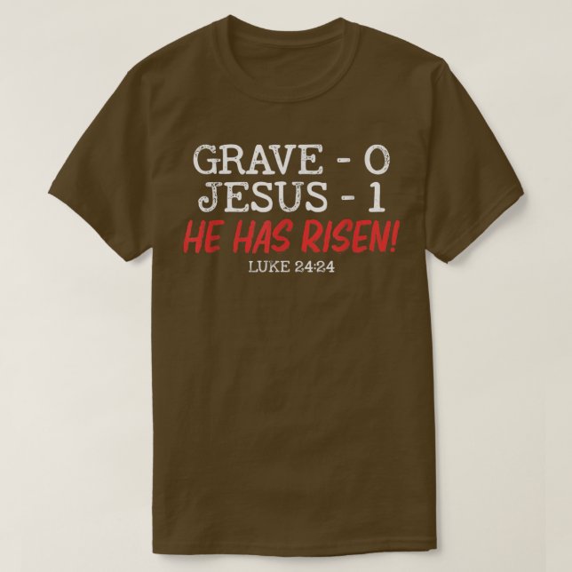 Camiseta Grave 0 Jesus 1 Ele Arriscou Jesus Gosto Religioso (Frente do Design)
