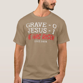 Camiseta Grave 0 Jesus 1 Ele Arriscou Jesus Gosto Religioso