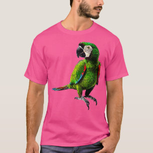 Camiseta Grave Macaw Linda Castanha Fronteira Macaw Parr