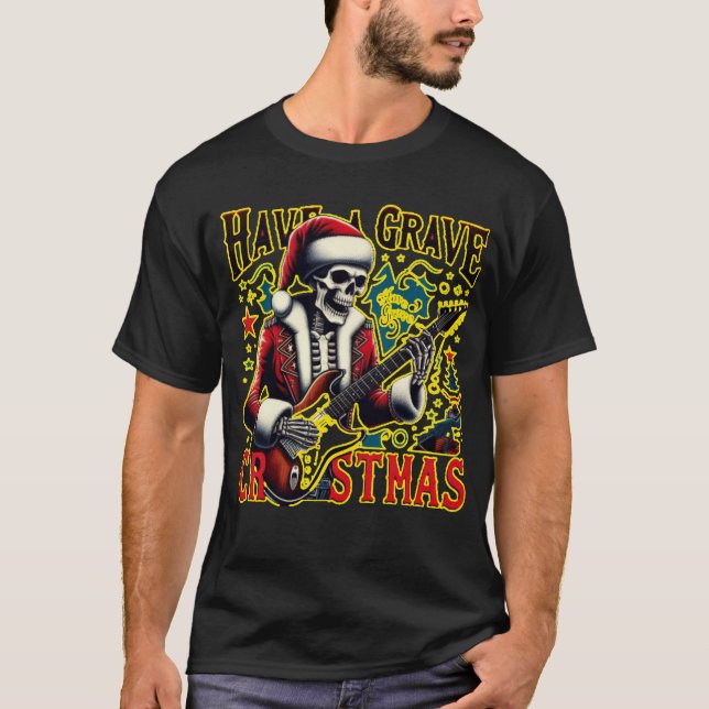 Camiseta grave natal (Frente)