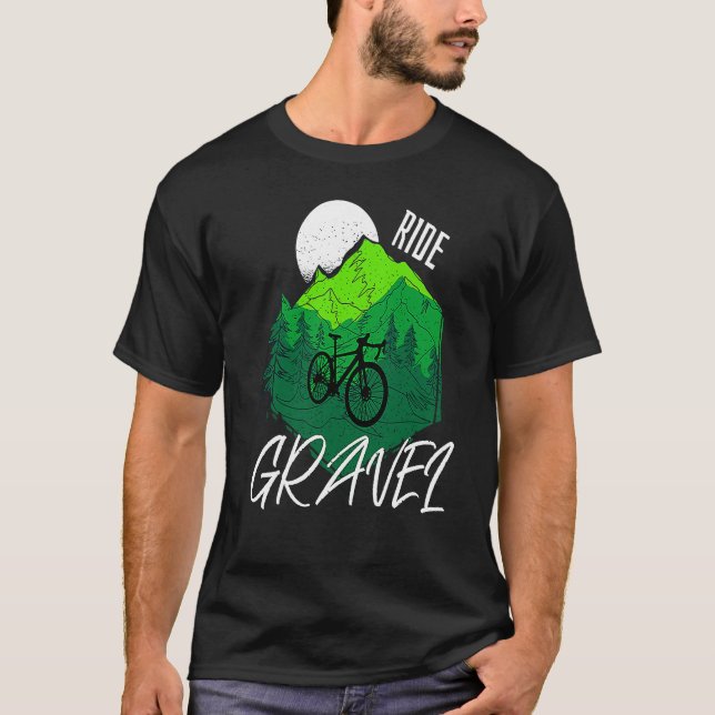 Camiseta Gravel Bike Ride Gravel Gravel bike (Frente)