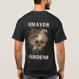 Camiseta Graves Gardens Estética Dark Retro Rock Men