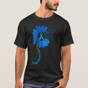 Camiseta Graves Sensibilização Fita de Girassol