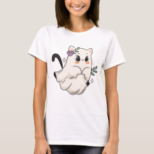 Camiseta Grávida bonita Halloween perfeita para Mães a sere