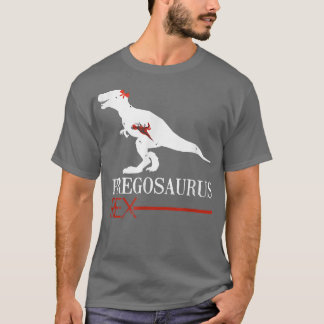 Camiseta Grávida Pregossauro Dinossauro Reanúncio Hall