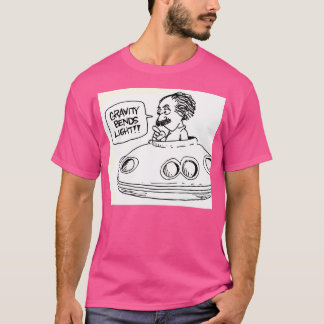 Camiseta Gravidade escurece luz