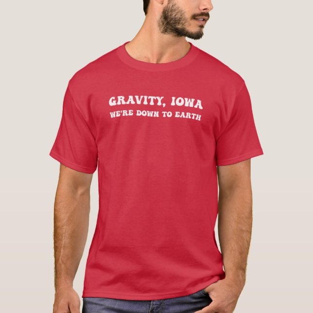 CAMISETA GRAVIDADE IOWA 1 (Frente)