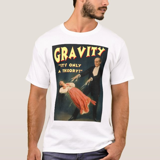 Camiseta Gravidade sua somente uma teoria (Frente)