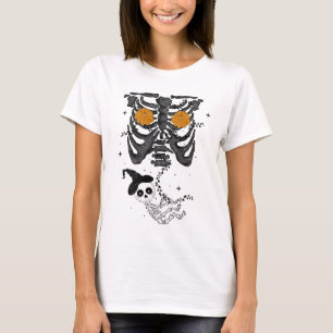 Camiseta Gravidez Gota Halloween