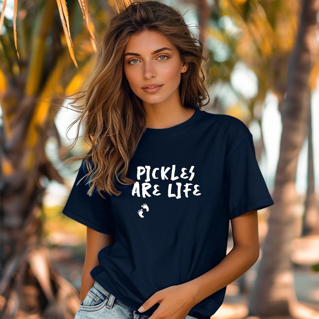 Camiseta Gravidez humorística, digital branco T-Shirt (Criador carregado)