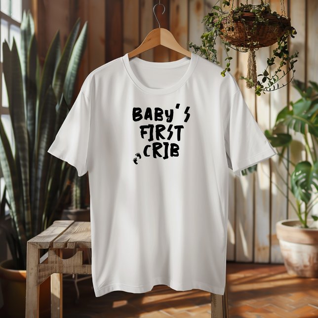 Camiseta Gravidez humorística impressões digitais de bebês  (Criador carregado)