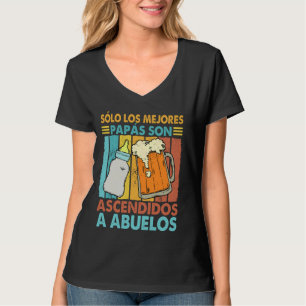 Camiseta Gravidez Sólo Los Mejores Papás Son Ascendidos Ab