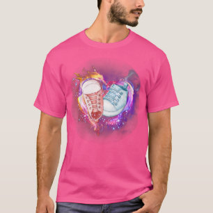 Camiseta Gravidez T-Shirt rosa ou azul