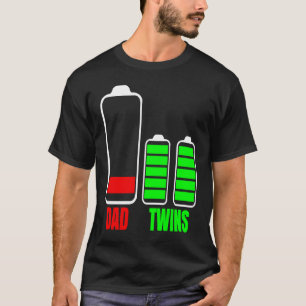 Camiseta Gravidez Twin Siblings