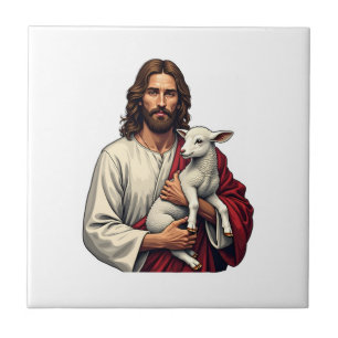 Camiseta Gravura Vintage Bom Pastor Jesus 2