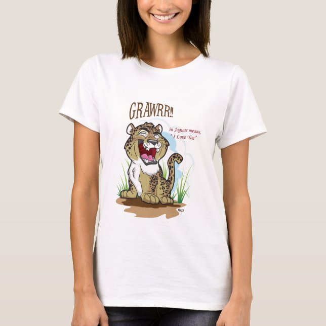 Camiseta GRAWRR! - Boneca das senhoras (Frente)
