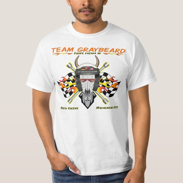 Camiseta Graybeard da equipe (Frente)