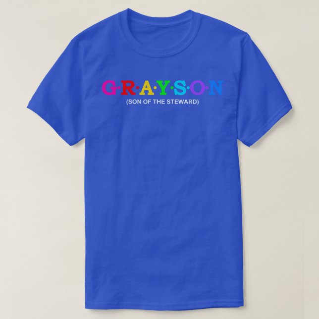 Camiseta Grayson Son of the Steward (Frente do Design)