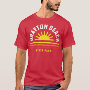 Camiseta Grayton Beach State Park Florida Retro Vintage Str