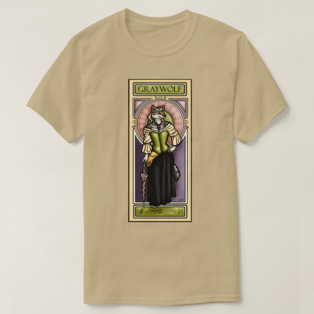 Camiseta Graywolf (Frente do Design)