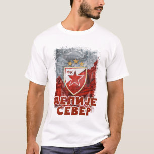 Camiseta GRB Delije Sever Crvena Zvezda Beograd / Estrela V